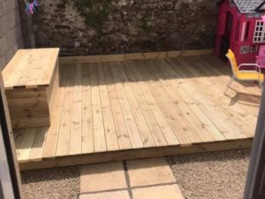 Garden Decking Cork