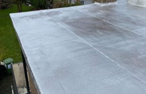 Resealed Flat Roof Cork