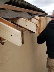 Roof Timbers Replaced Cork