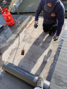 Torch on Felt Roofing Cork